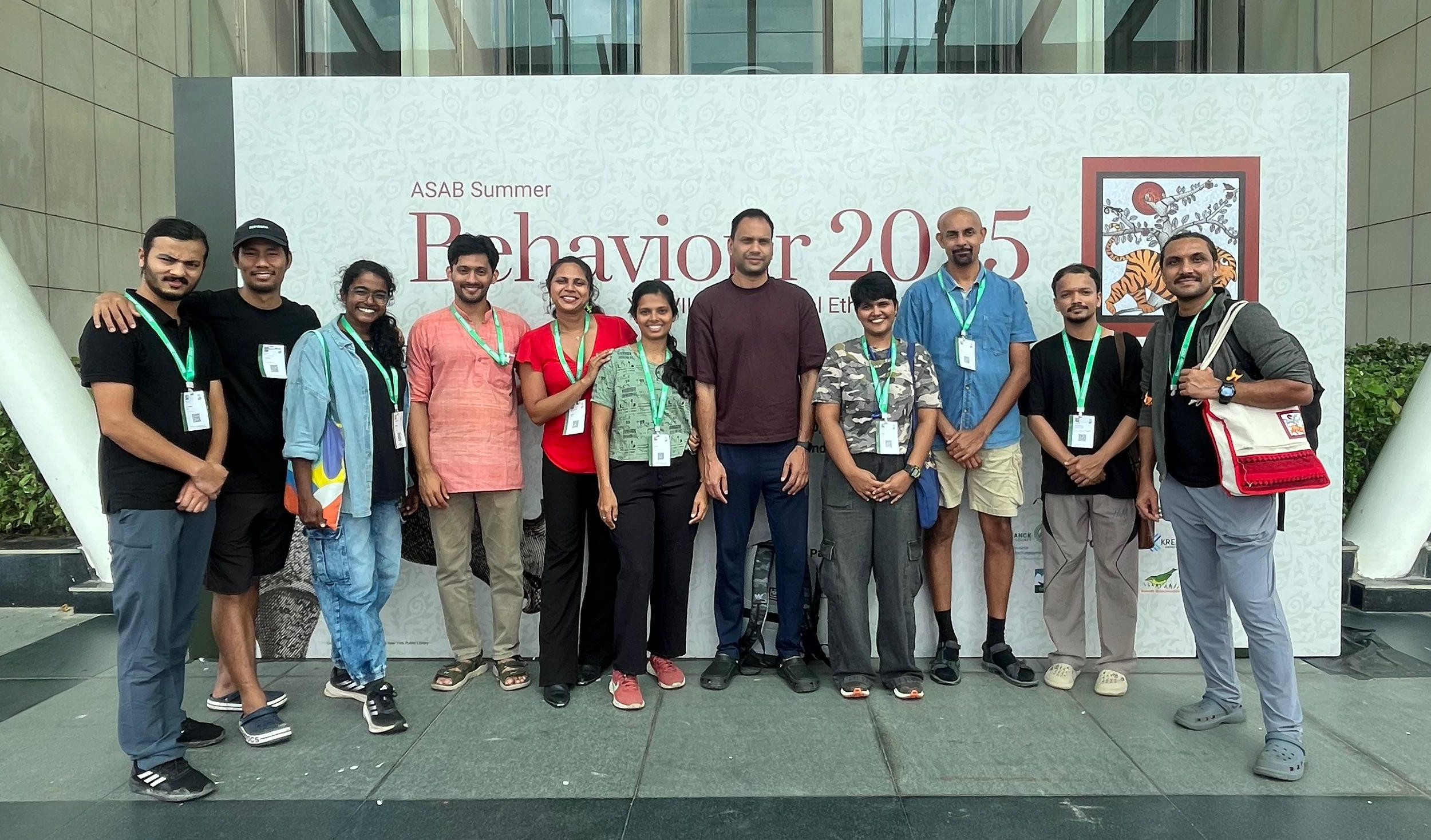 Our lab at Behaviour 2025